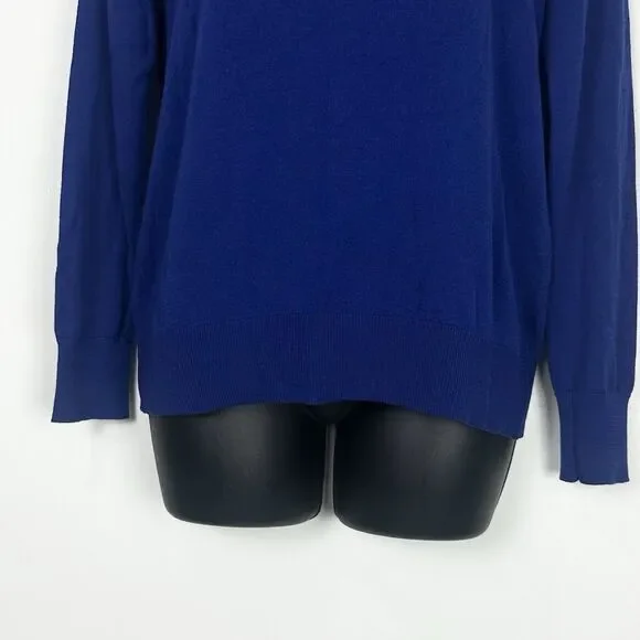 SANDRO Paris Jumper Women's SMALL Pullover Wool Cashmere Crew Neck